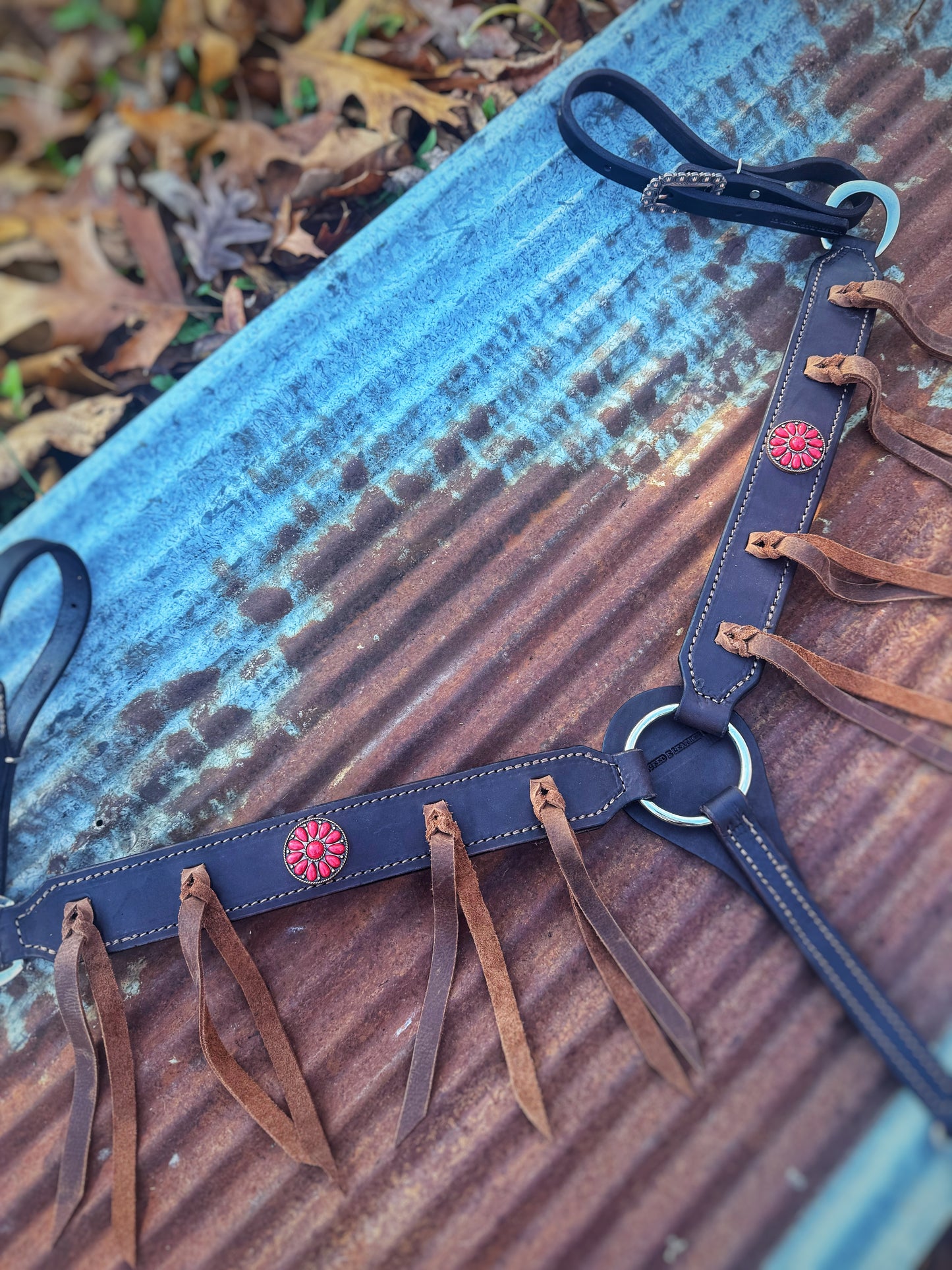 cherry Red Breast Collar