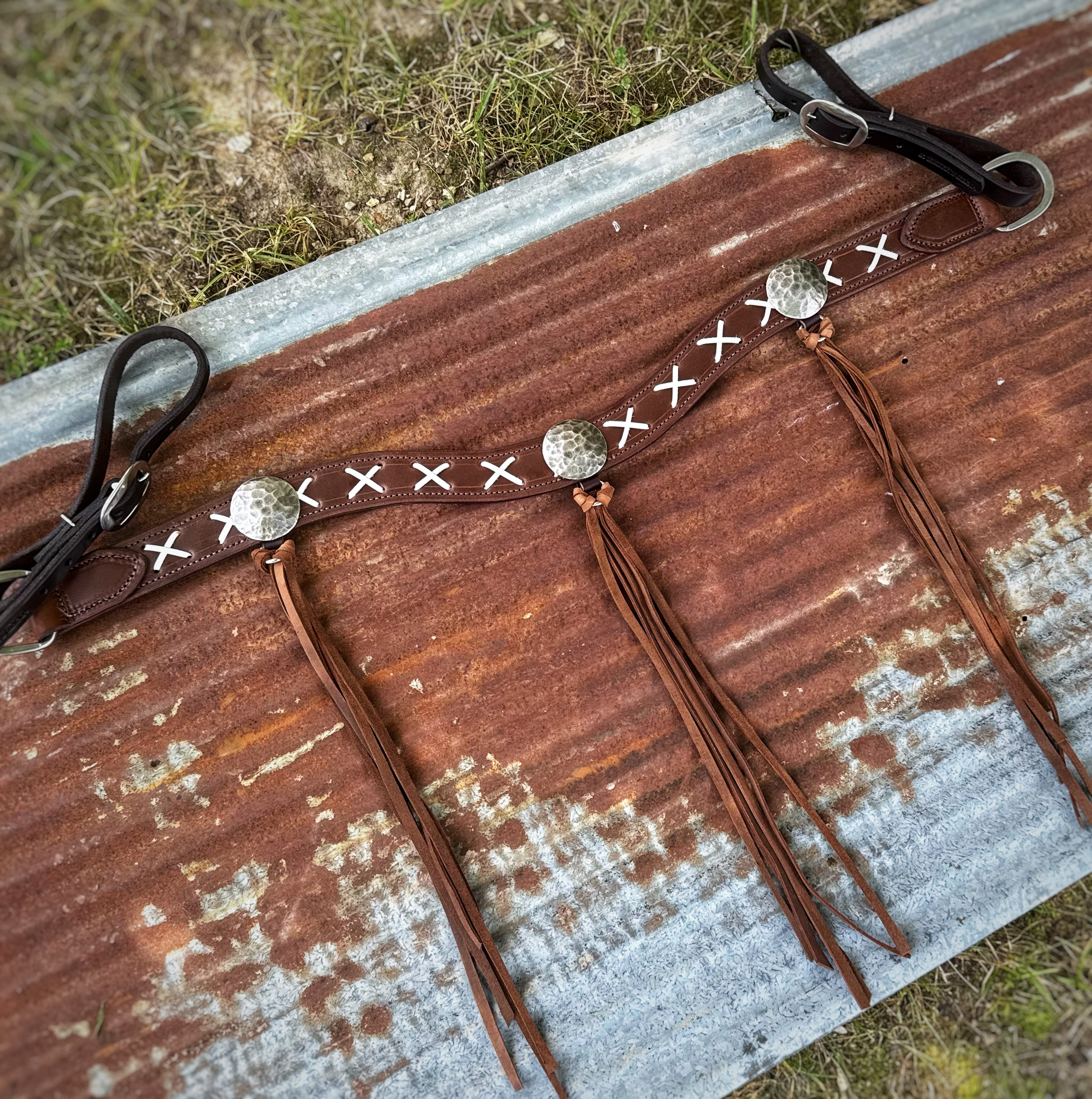 The “Ranchy” Narrow Tripping Collar – Wicked E Leather Co.