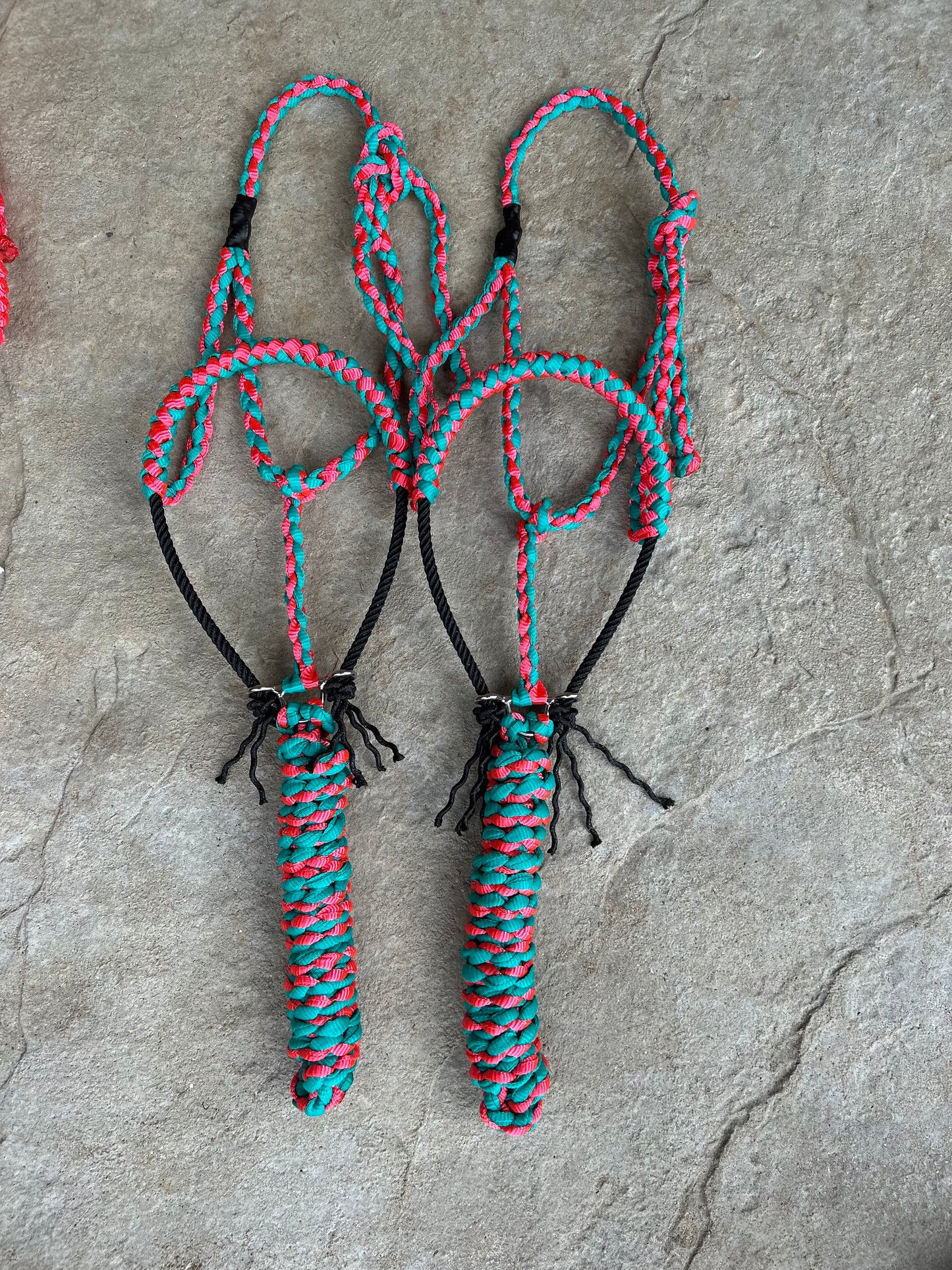 2 toned rope halters