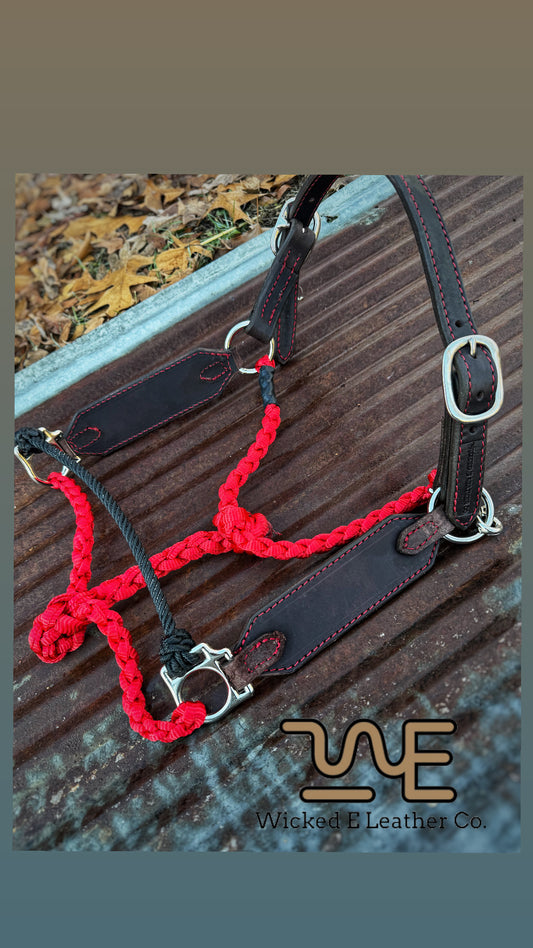 Red Velvet Rodeo Working Hybrid Halter