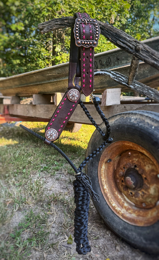 Roughout hybrid halter