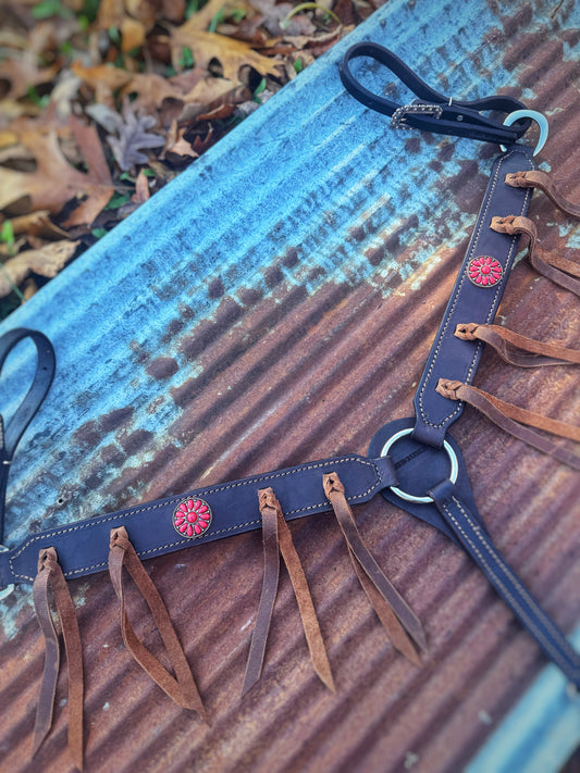 cherry Red Breast Collar