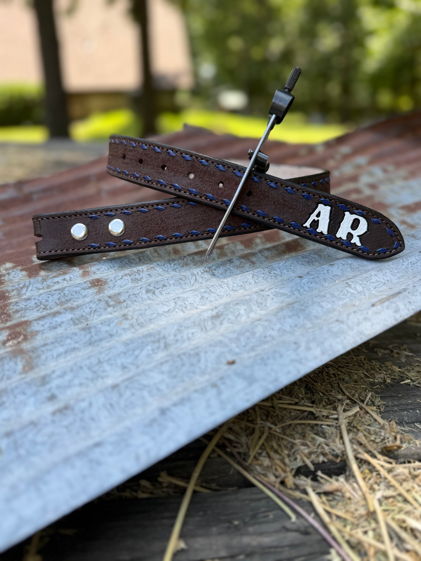 “Made to order” custom Buckstitch belt