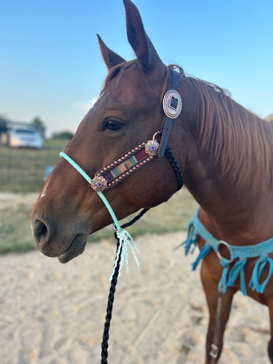 Purple serape hybrid halter