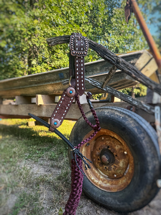 Rough out hybrid halter