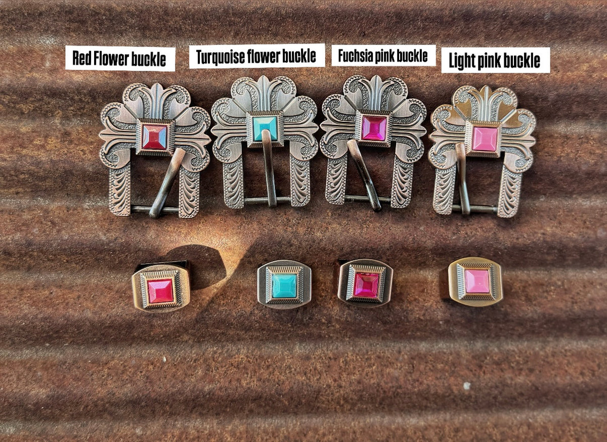 Designer inlay w/Fringe Breast collar “Pick your own hardware”