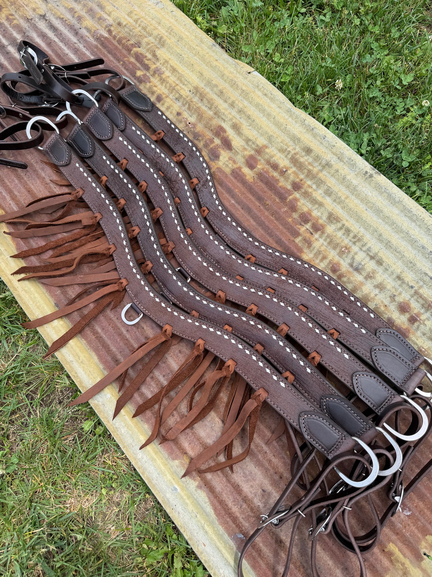 Chocolate Brown Narrow tripping collar