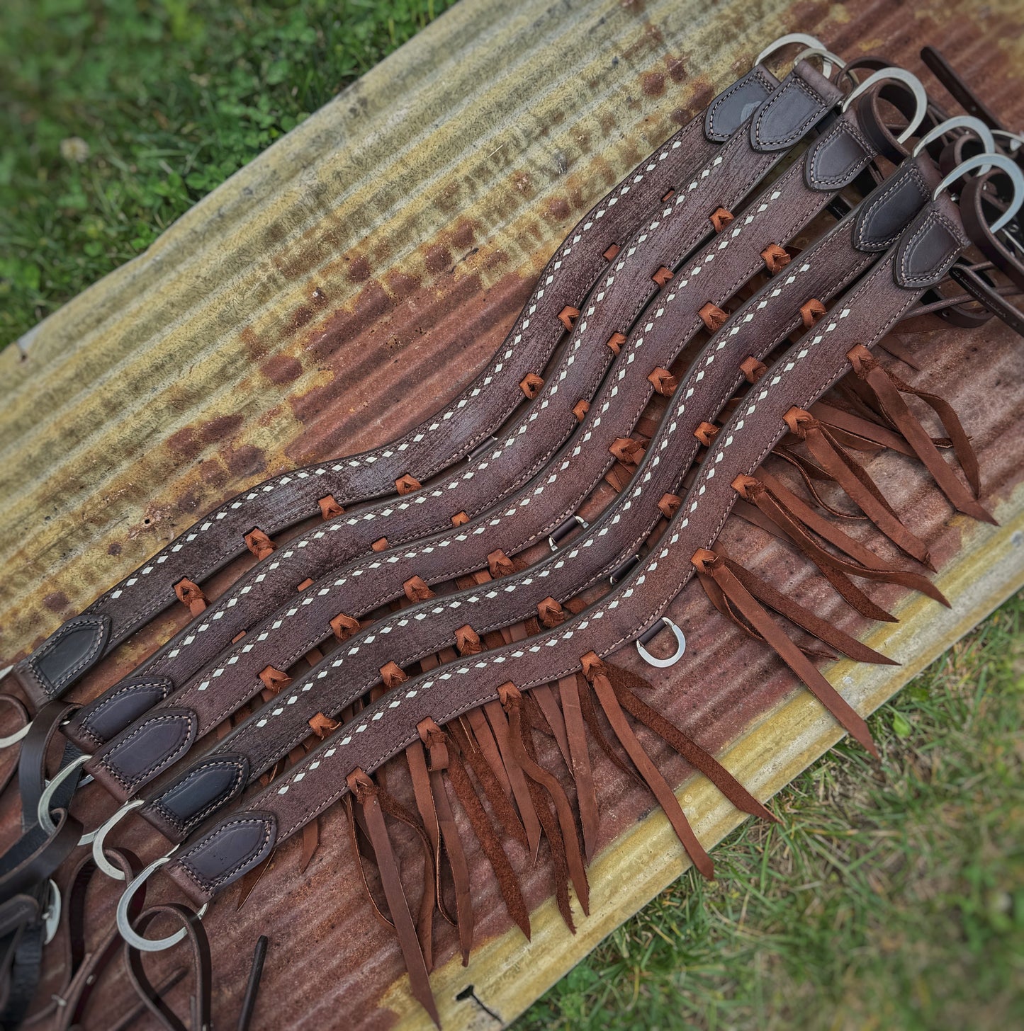 Chocolate Brown Narrow tripping collar