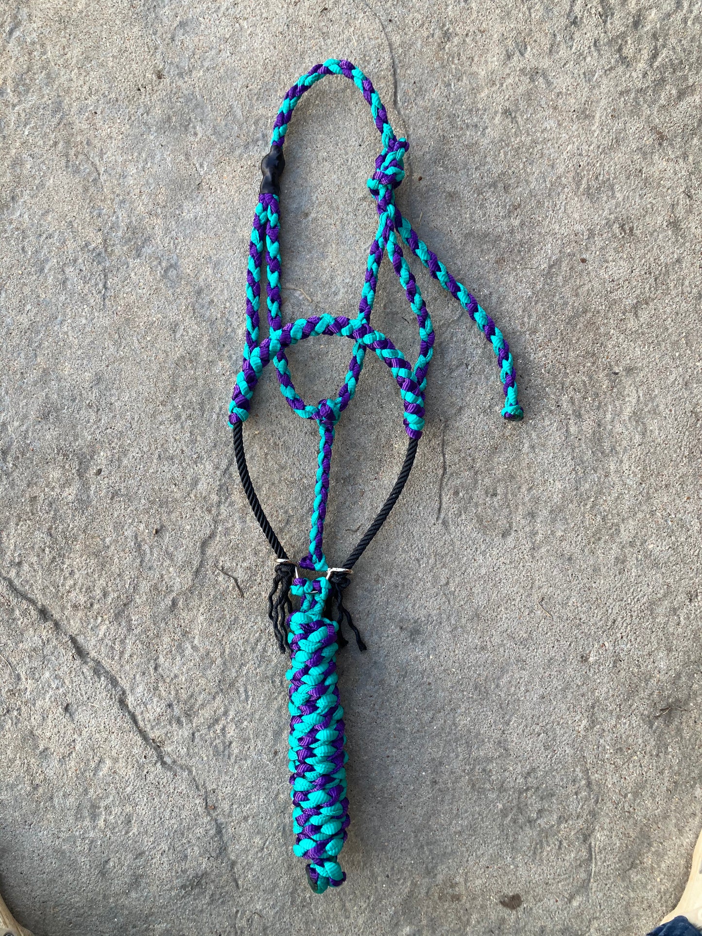 2 toned rope halters