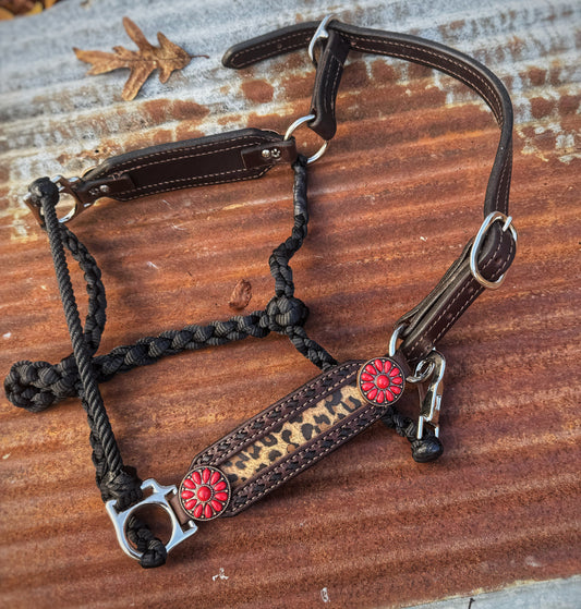 Red Cheetah Working Hybrid Halter