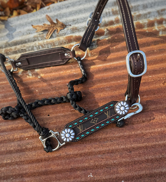 Cowgirl Lux Working Hybrid Halter “made to order”